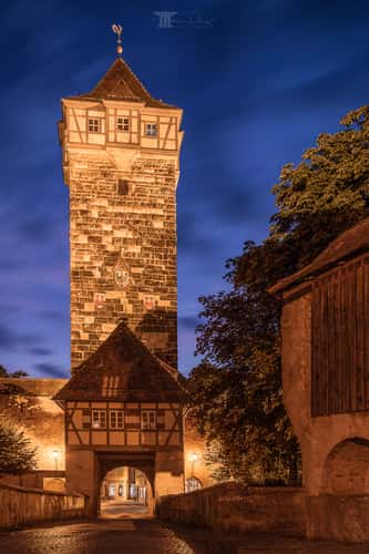 Röderturm,  Rothenburg ob der Tauber