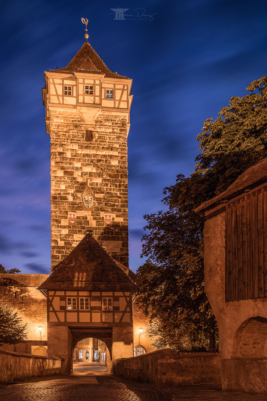 Röderturm,  Rothenburg ob der Tauber, Germany
