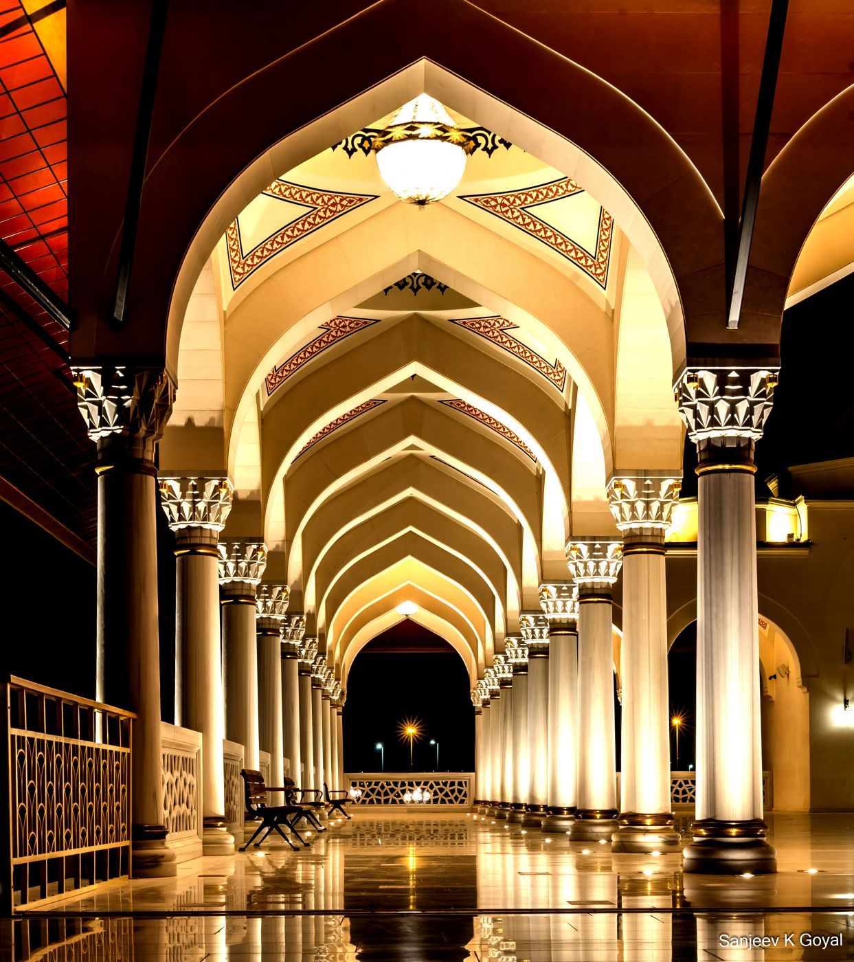 Sharjah Mosque, United Arab Emirates