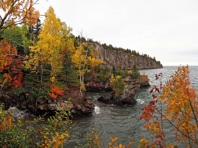 Shovel Point from Tettegouche State Park