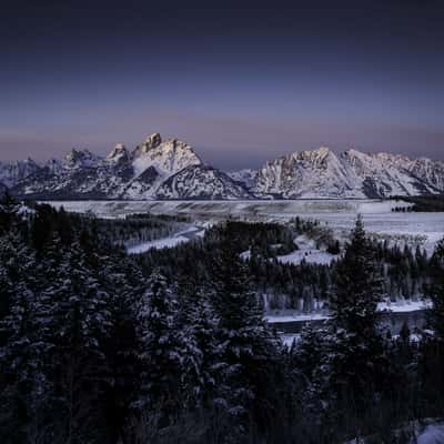 Snake River Junction, Grand Teton NP, Wyoming, USA