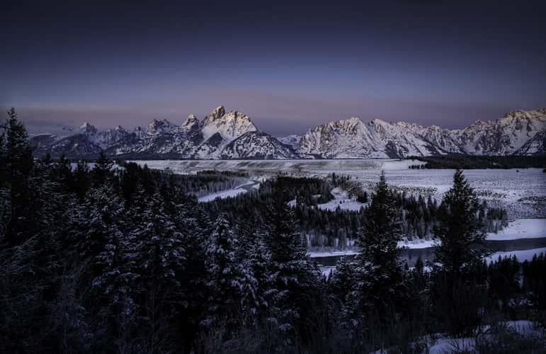 Snake River Junction, Grand Teton NP, Wyoming