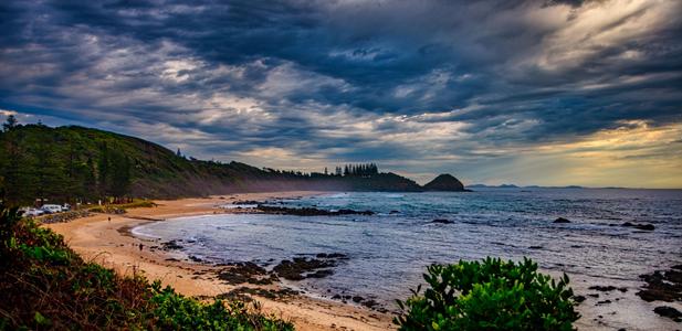 Sunrise at Shelly Beach Port Macquarie New South Wales