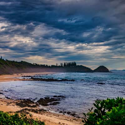 Sunrise at Shelly Beach Port Macquarie New South Wales, Australia