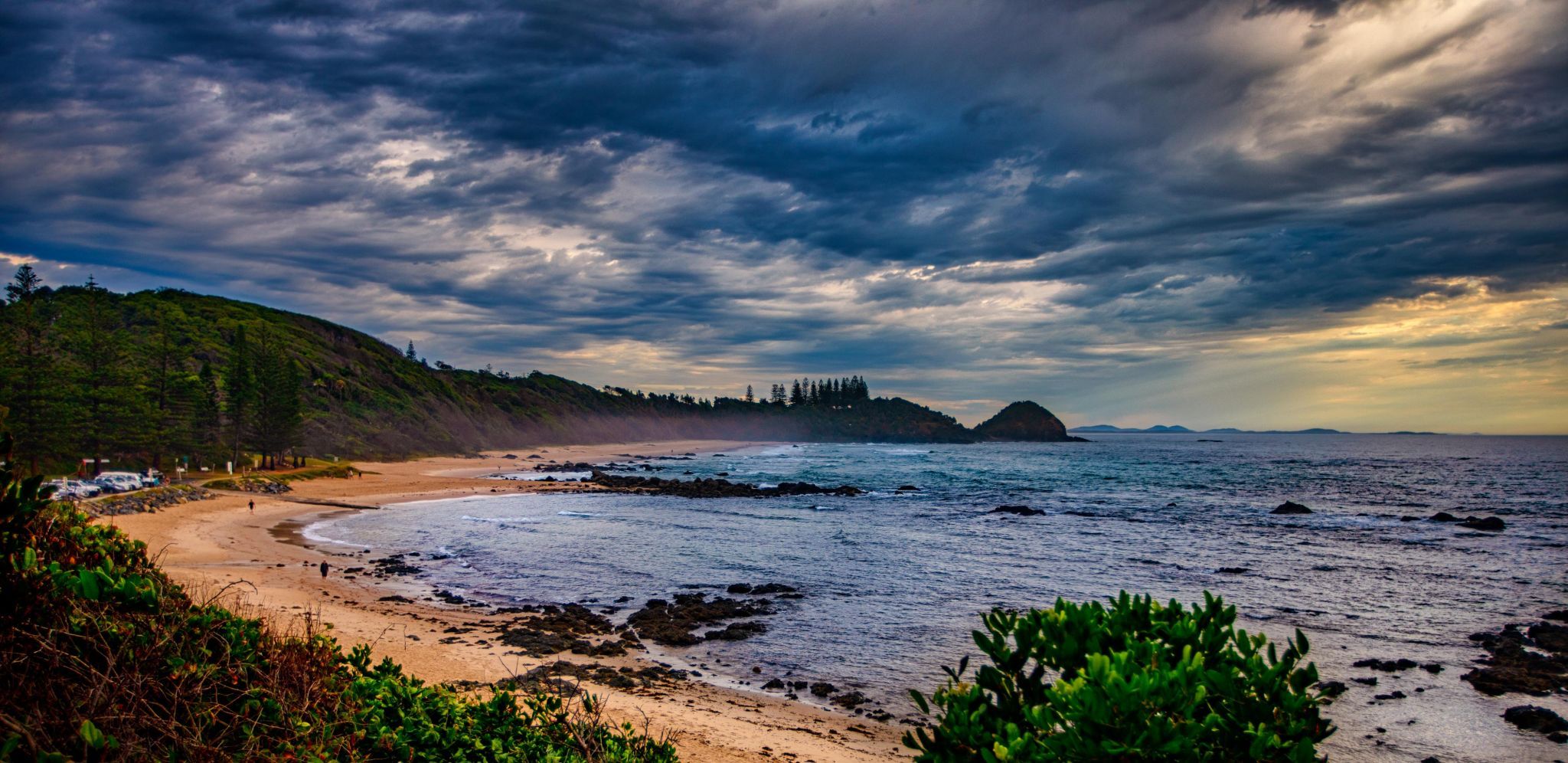Sunrise at Shelly Beach Port Macquarie New South Wales, Australia