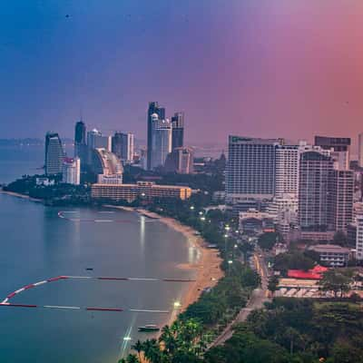 Sunrise Pattaya Beach, Thailand