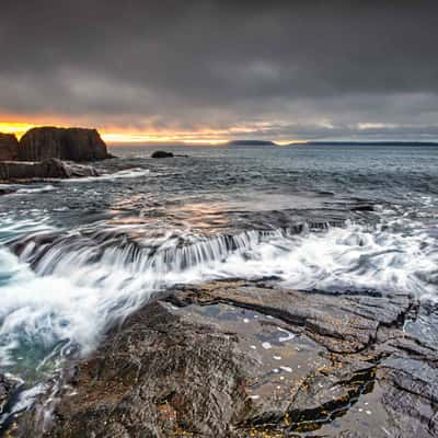 Sunrise Spiky Beach Tasmania, Australia