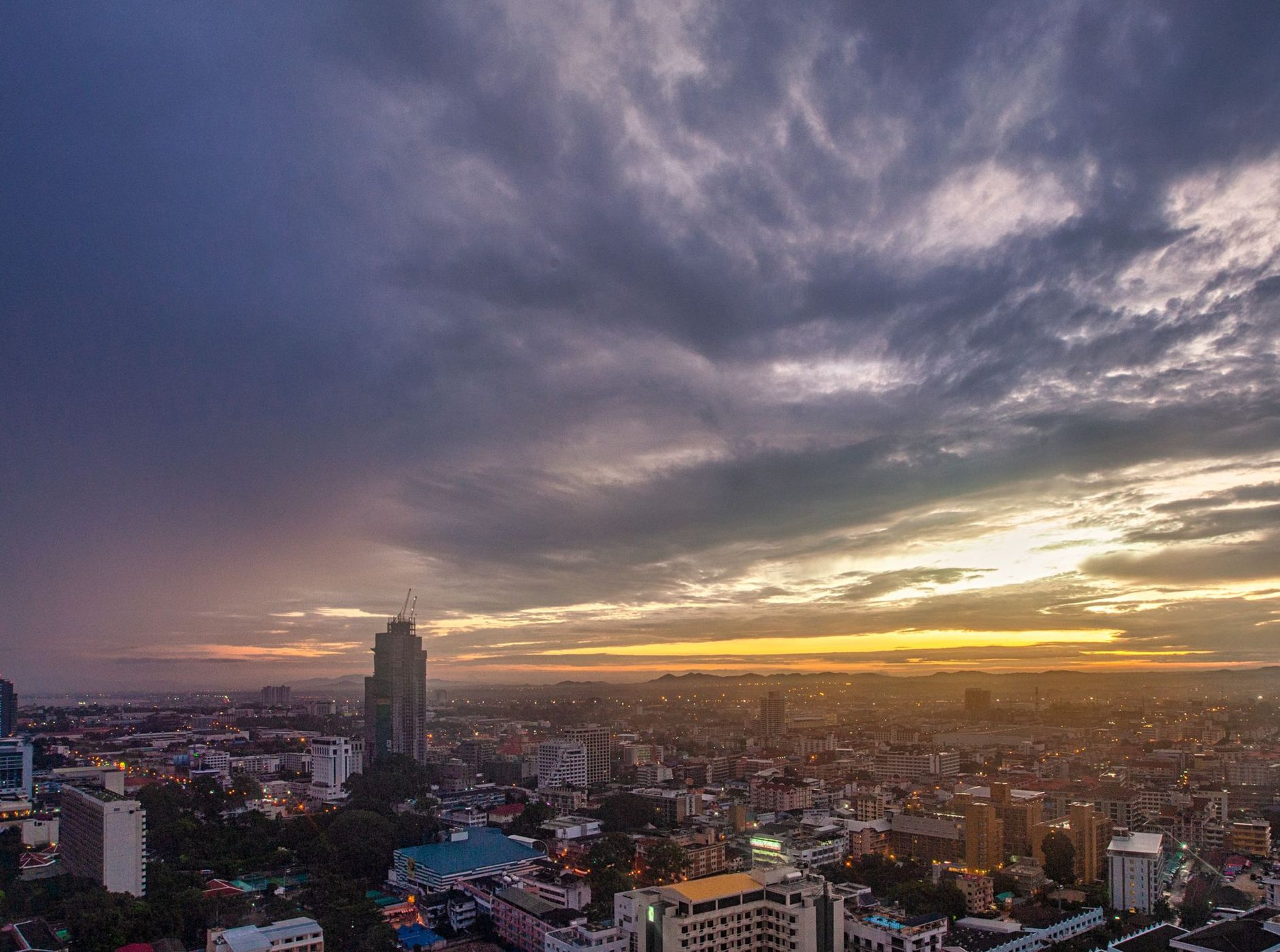Sunset Pattaya, Thailand
