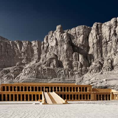 The mortuary Temple of Hatshepsut, Egypt