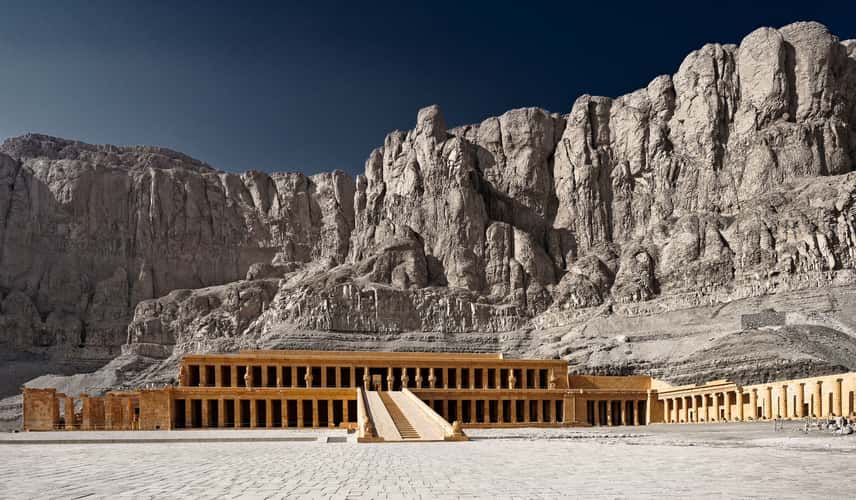 The mortuary Temple of Hatshepsut