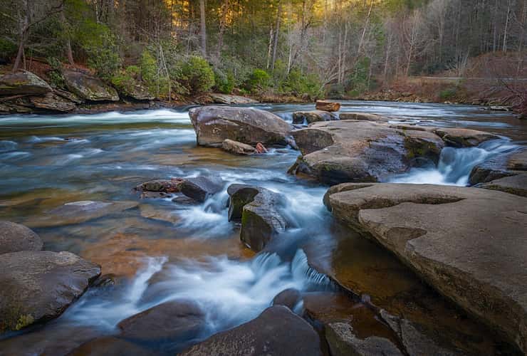 Toccoa River Rapids
