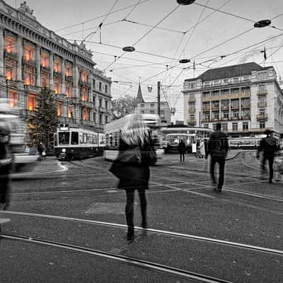 Zurich Paradeplatz, Switzerland