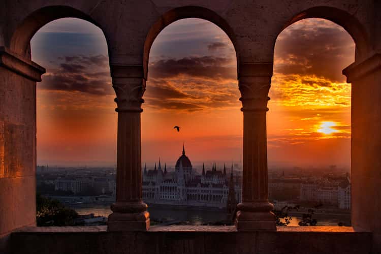 A part of the Fishermans bastion