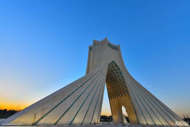 Azadi Tower at Teheran