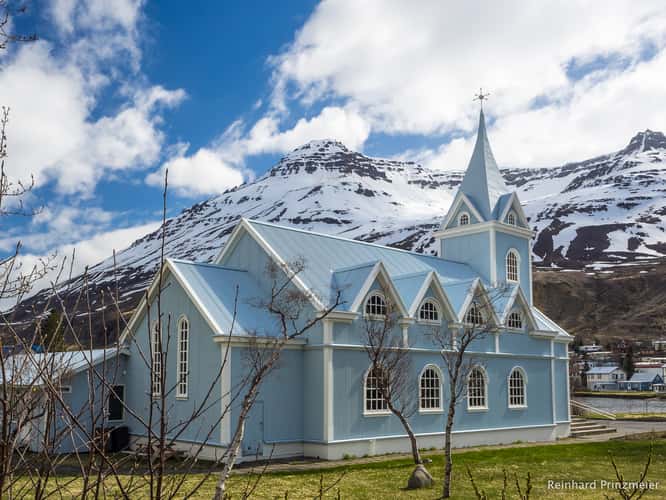 Blue Church, Seyðisfjörður