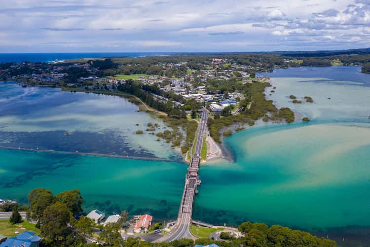 Bridge entering Narooma South Coast New South Wales