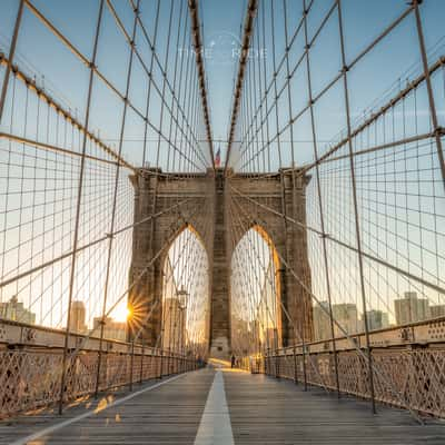 Brooklyn Bridge, New York City, USA