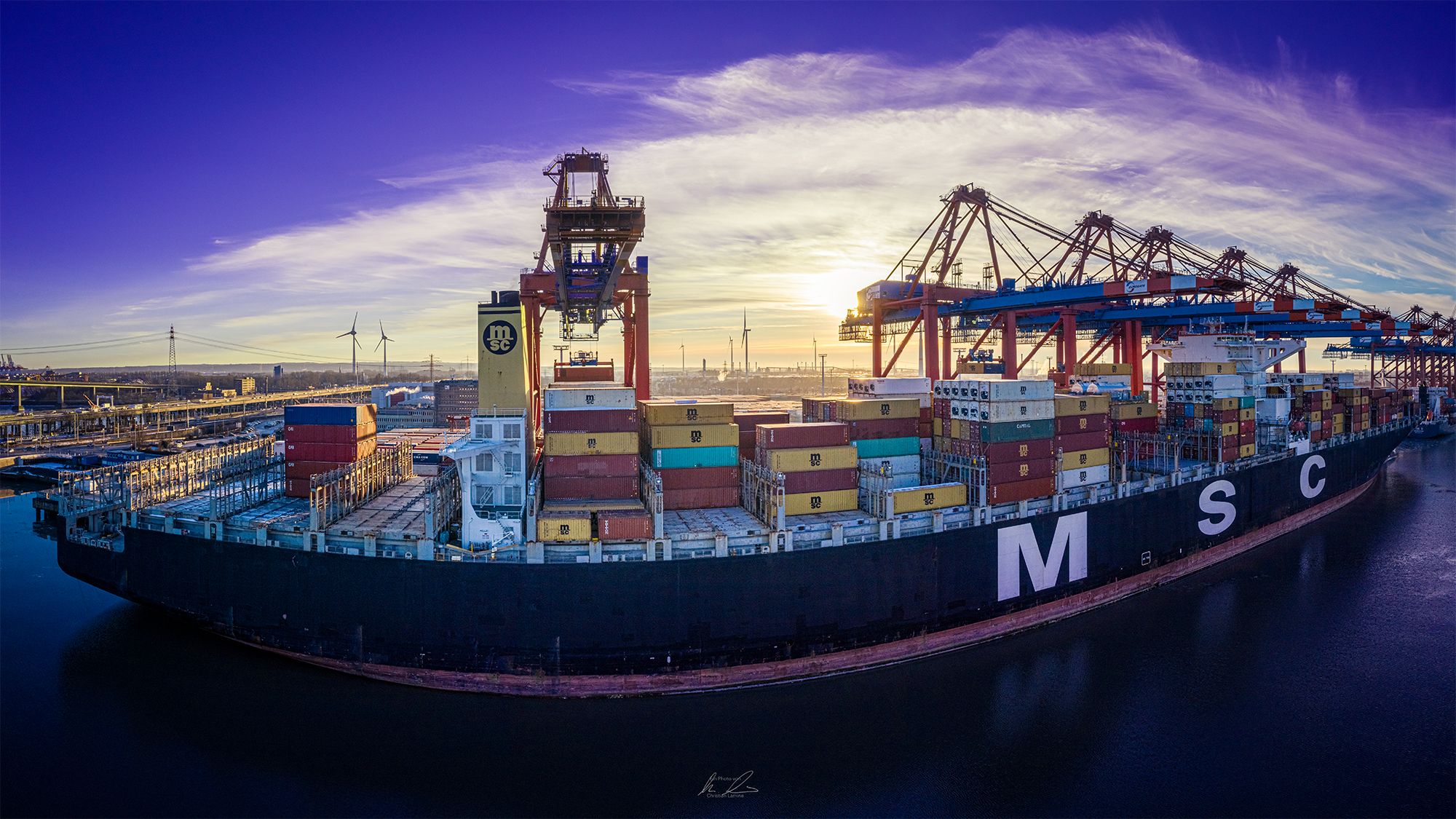 Burchardkai, Hamburg, Germany