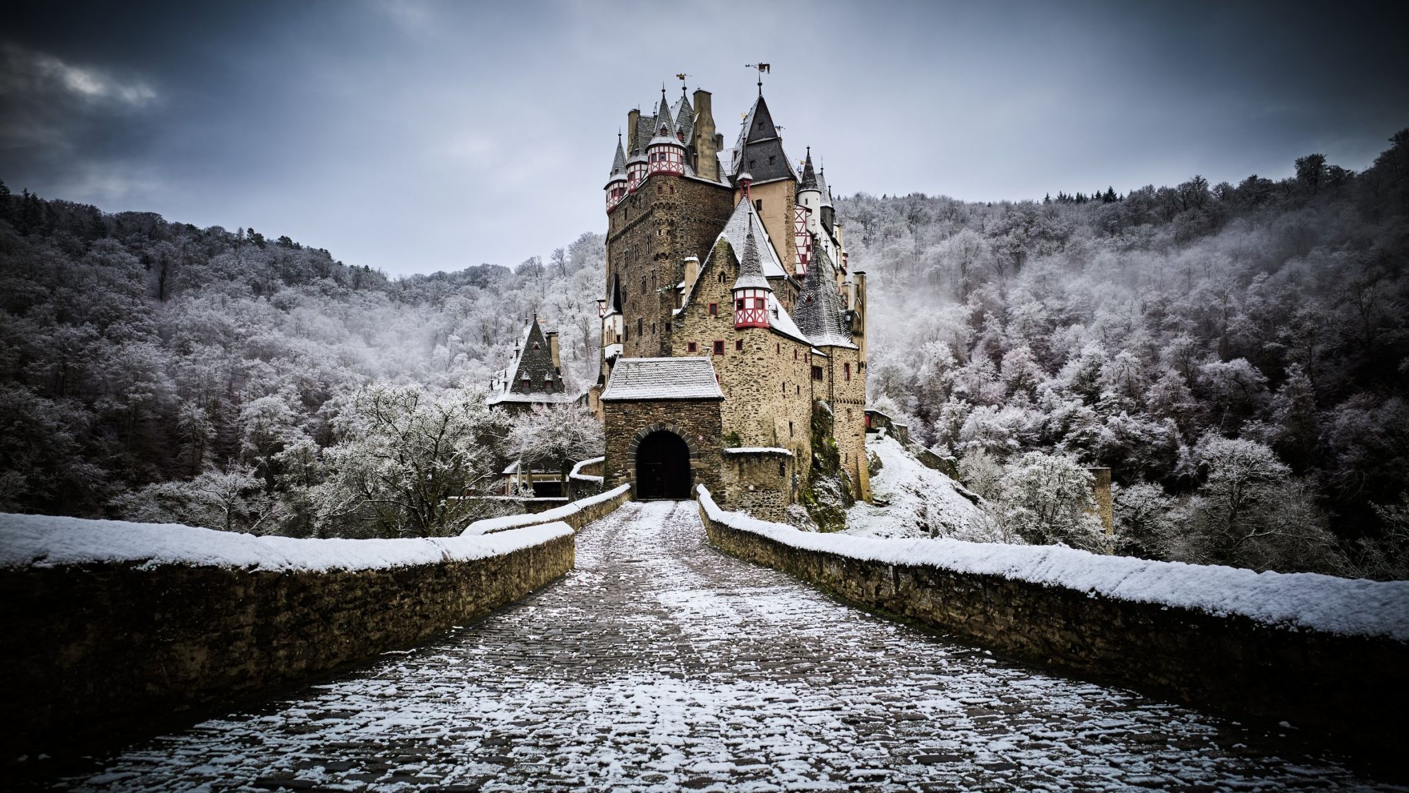 Gate of Eltz Castle, Wierschem, Germany