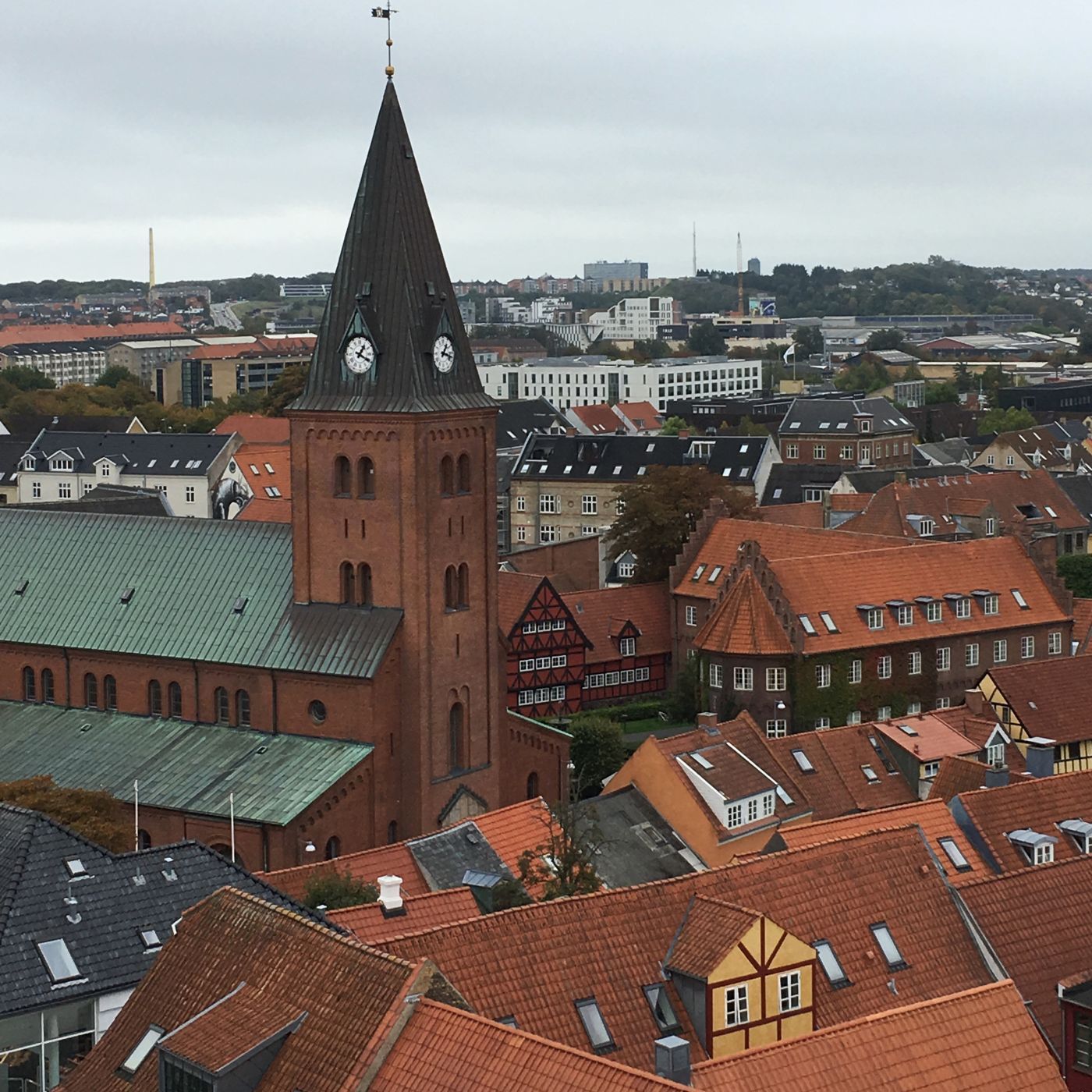 City centre, Aalborg, Denmark