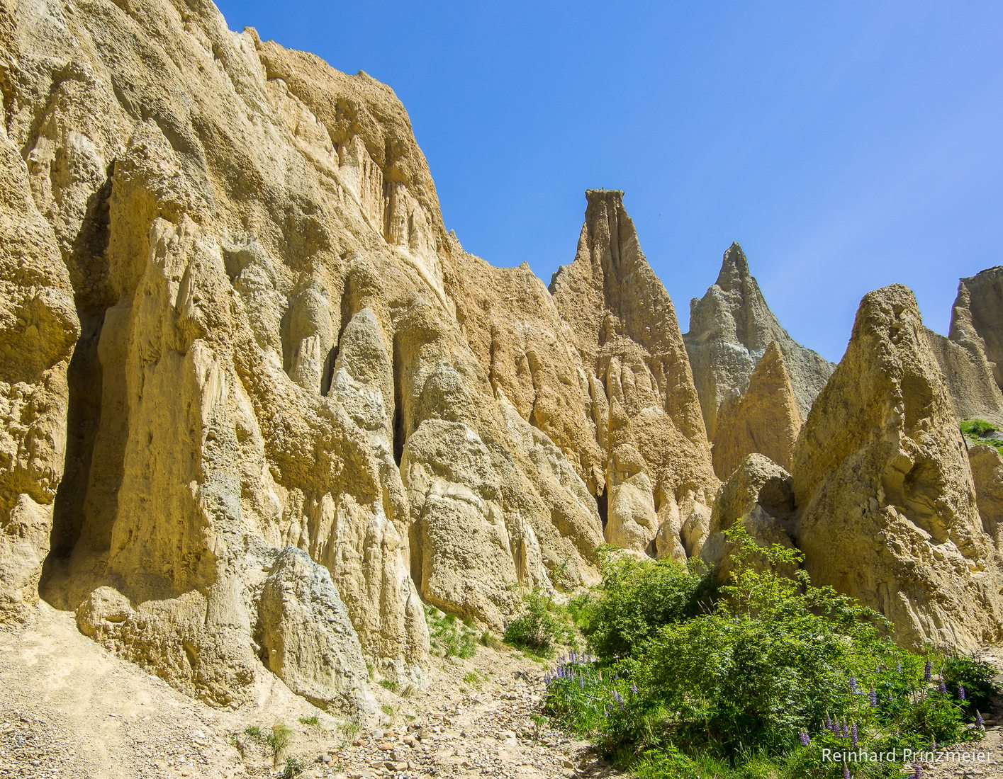 Clay Cliffs, New Zealand