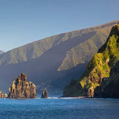 Coast view from Porto Moniz, Portugal