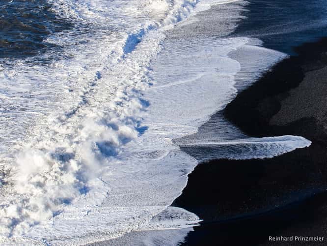 The Endless Black Beach from Dyrhólaey Viewpoint