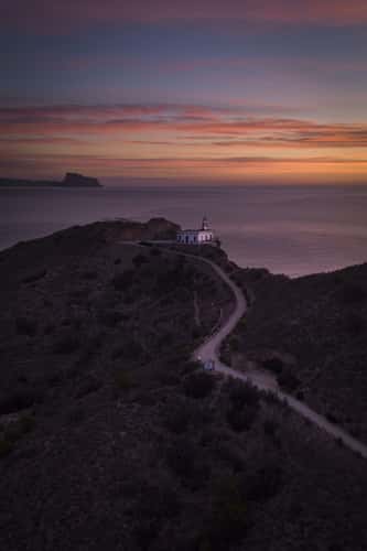 Faro de l'Abir  Clifftop Lighthouse