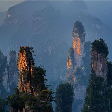 Floating Mountains, Zhangjiajie, China