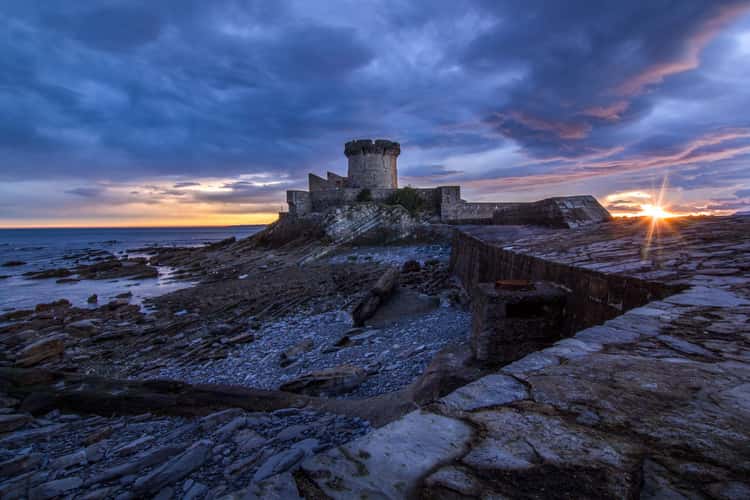 Socoa fort, Pays Basque, France