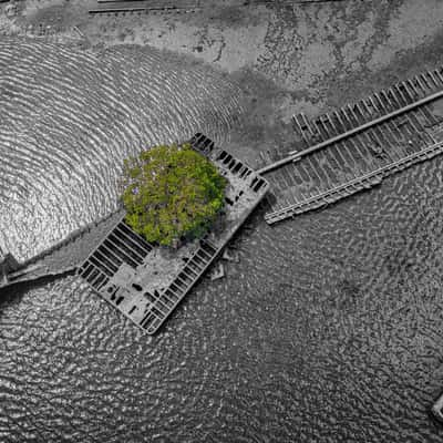 Garden Island Ships Graveyard Port Adelaide, Australia