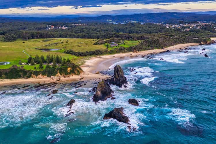 Glasshouse Rocks Done looking west Narooma NSW