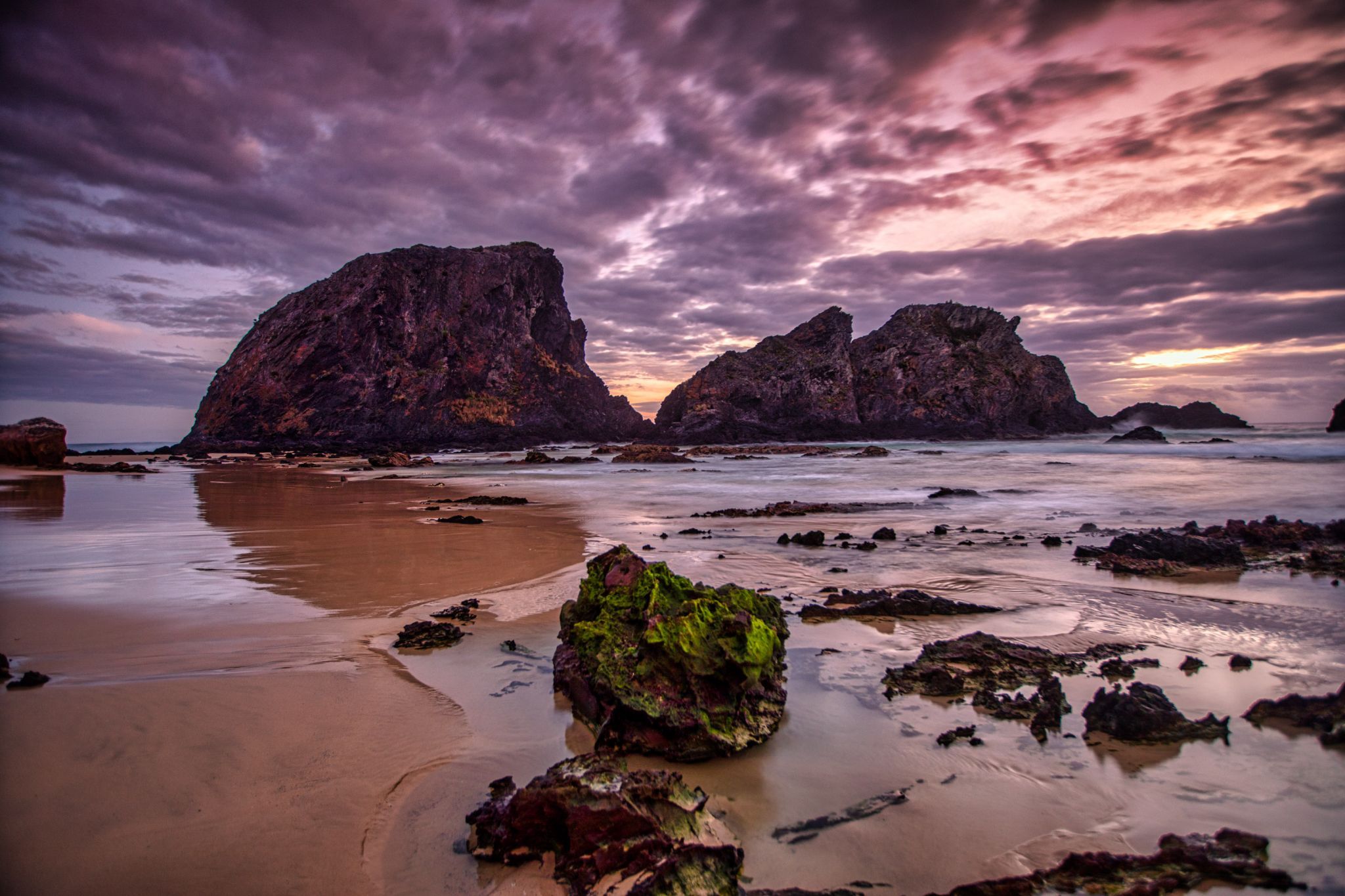 Glasshouse Rocks Sunrise Narooma South Coast NSW, Australia
