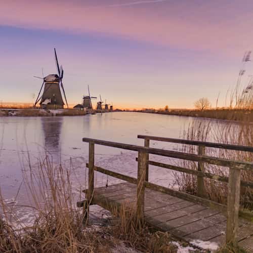 Windmills, Kinderdijk UNESCO World Heritage