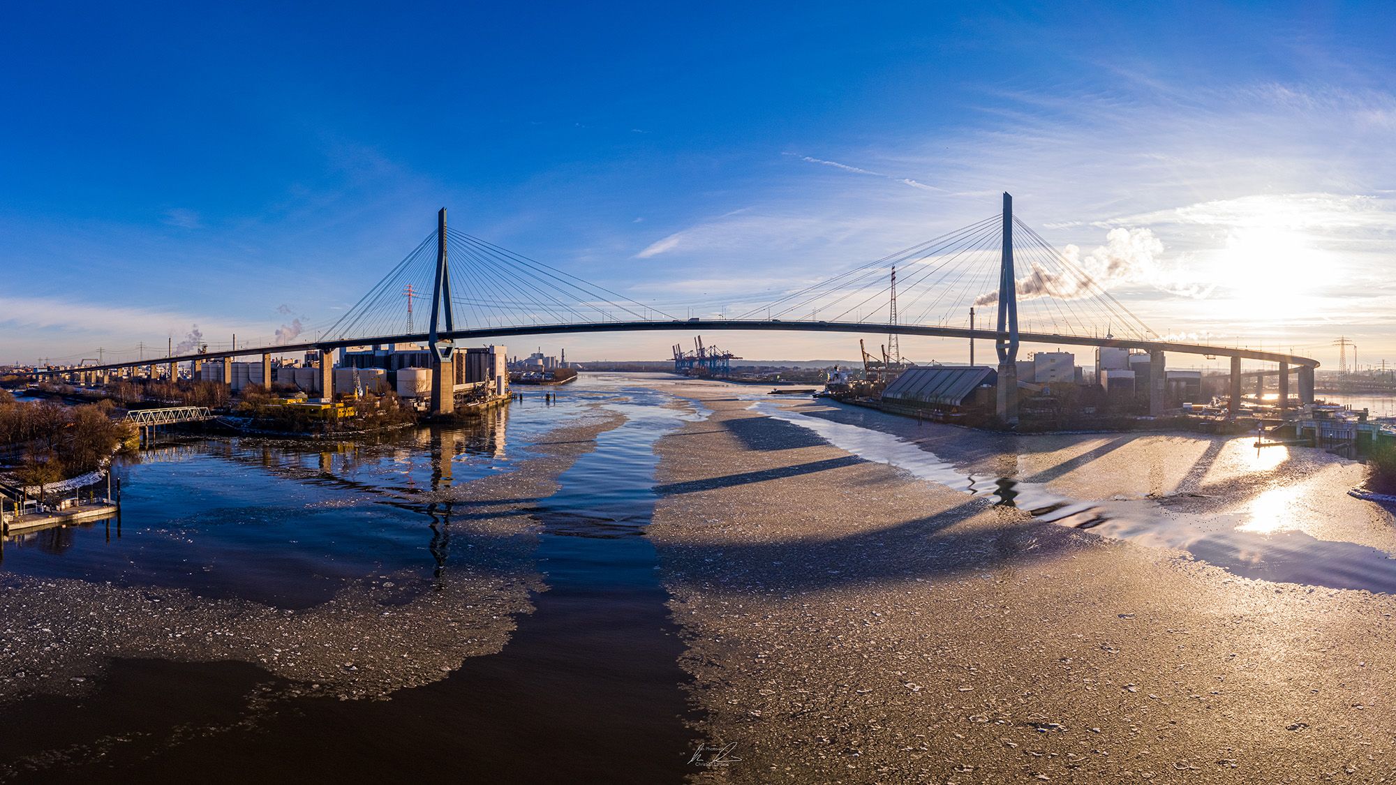 Köhlbrandbrücke, Hamburg, Germany