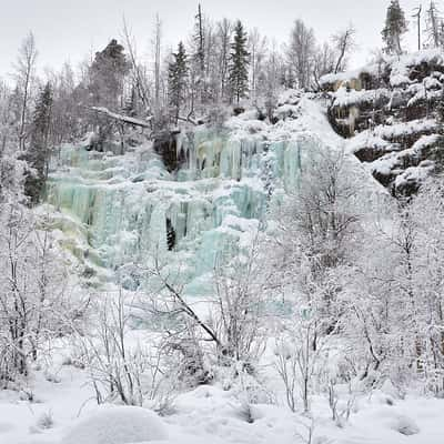 Korouoma waterfalls, Finland