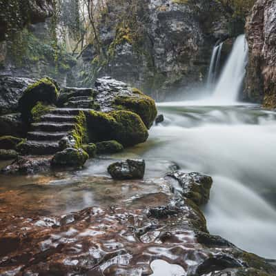 La Tine de Conflens, Switzerland