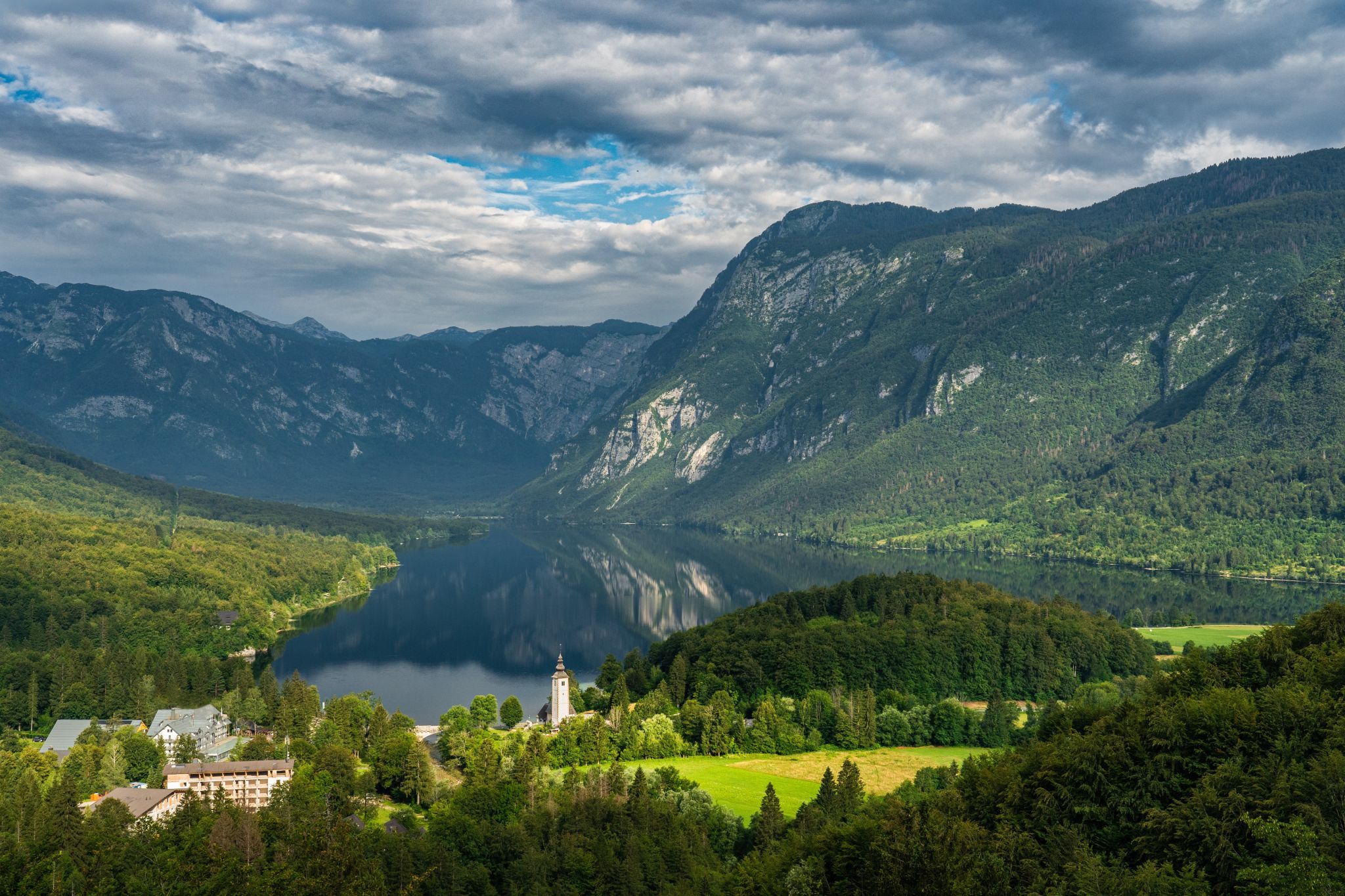 Lake Bohinj view point, Slovenia