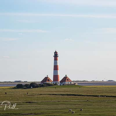 Leuchtturm Westerheversand, Germany