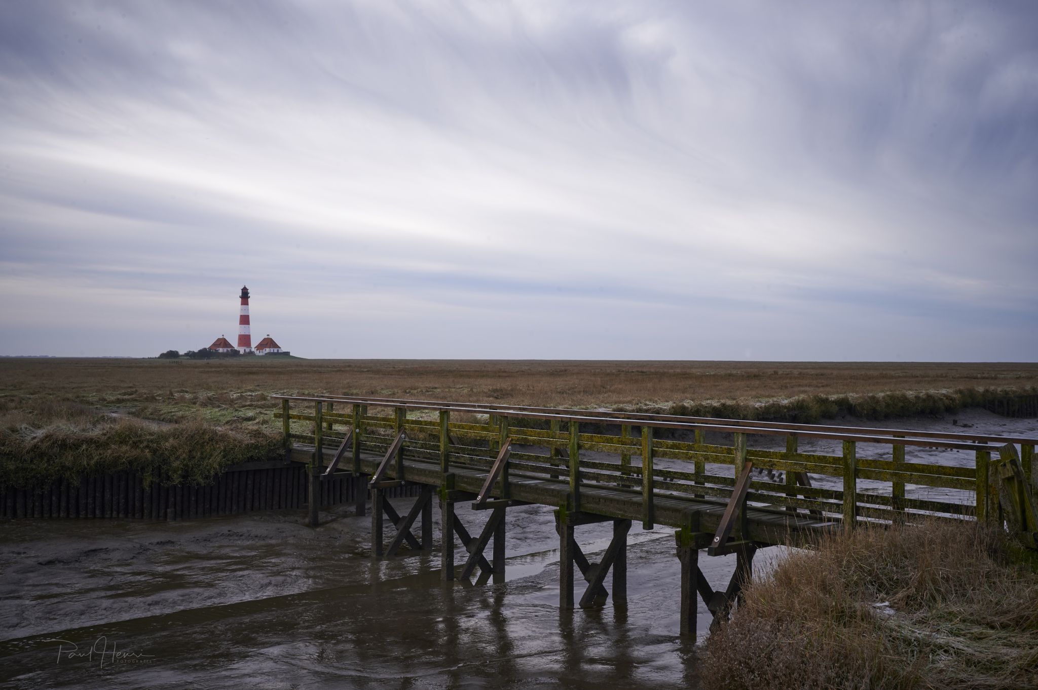 Lighthouse Westerheversand, Germany