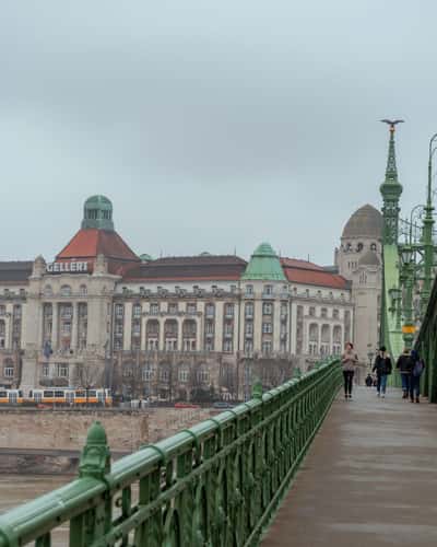 Liberty Bridge and Gellért Thermal Bath