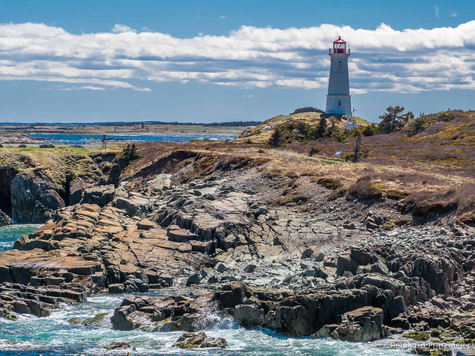 Louisbourg Lighthouse Cape Breton Nova Scotia, Canada
