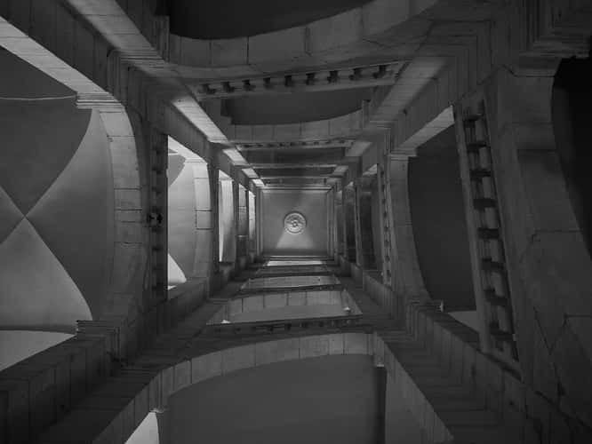 Lyon - L'escalier carré