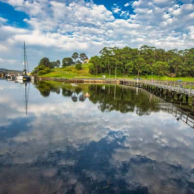 Mill Bay Boardwalk & Bridge Narooma New South Wales, Australia