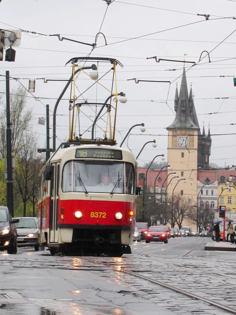 Most Legii over Vltava, Czech Republic