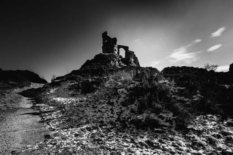 Mow Cop Castle