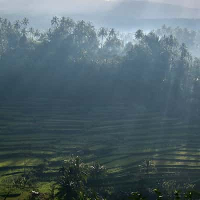 Mt. Agung from Mahagiri Panoramic Resort & Restaurant, Indonesia