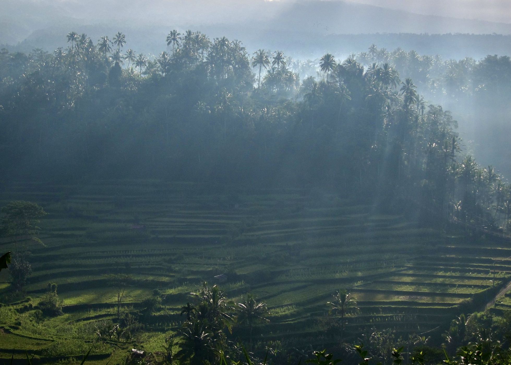 Mt. Agung from Mahagiri Panoramic Resort & Restaurant, Indonesia