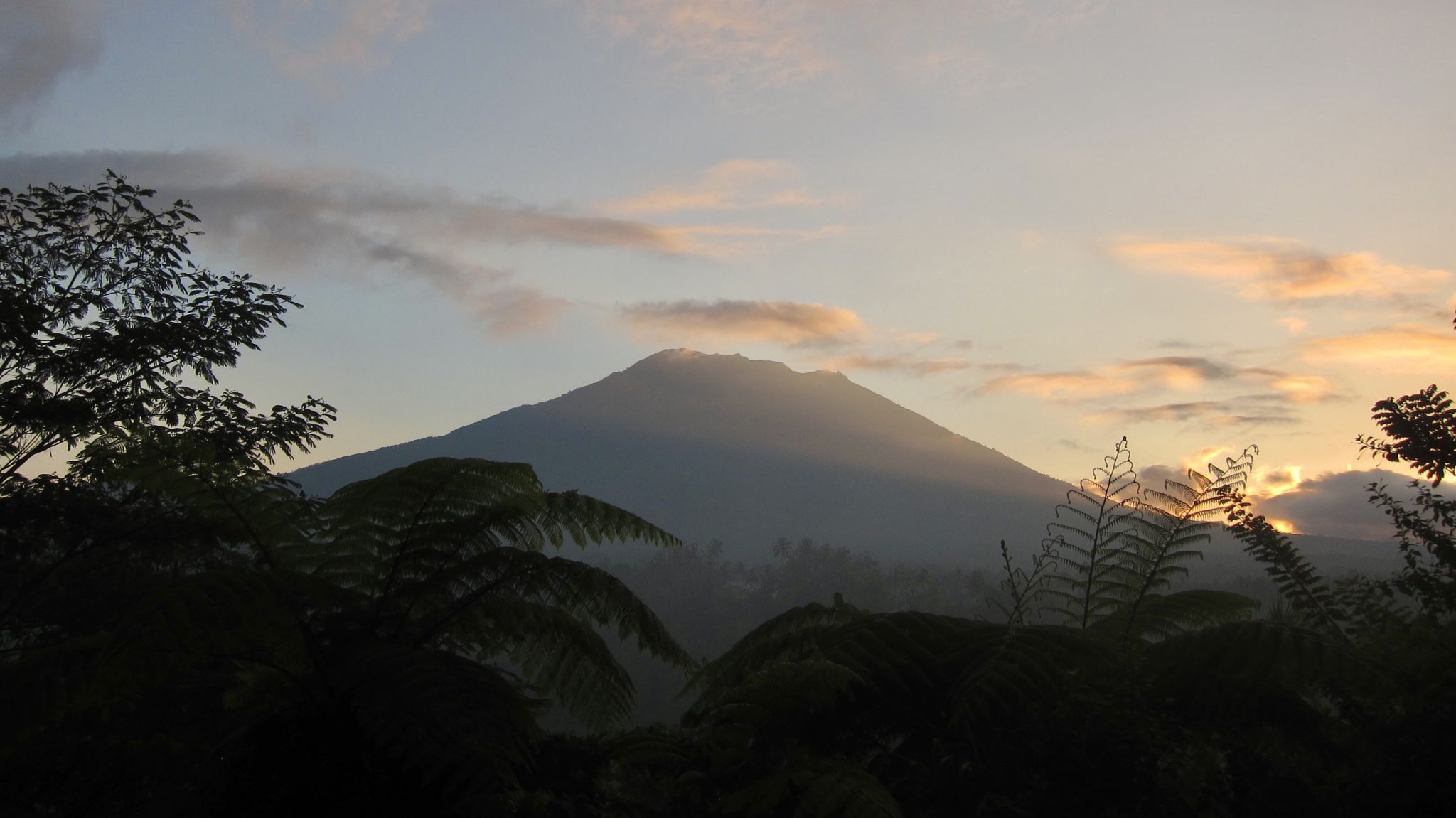 Mt. Agung from Mahagiri Panoramic Resort & Restaurant, Indonesia