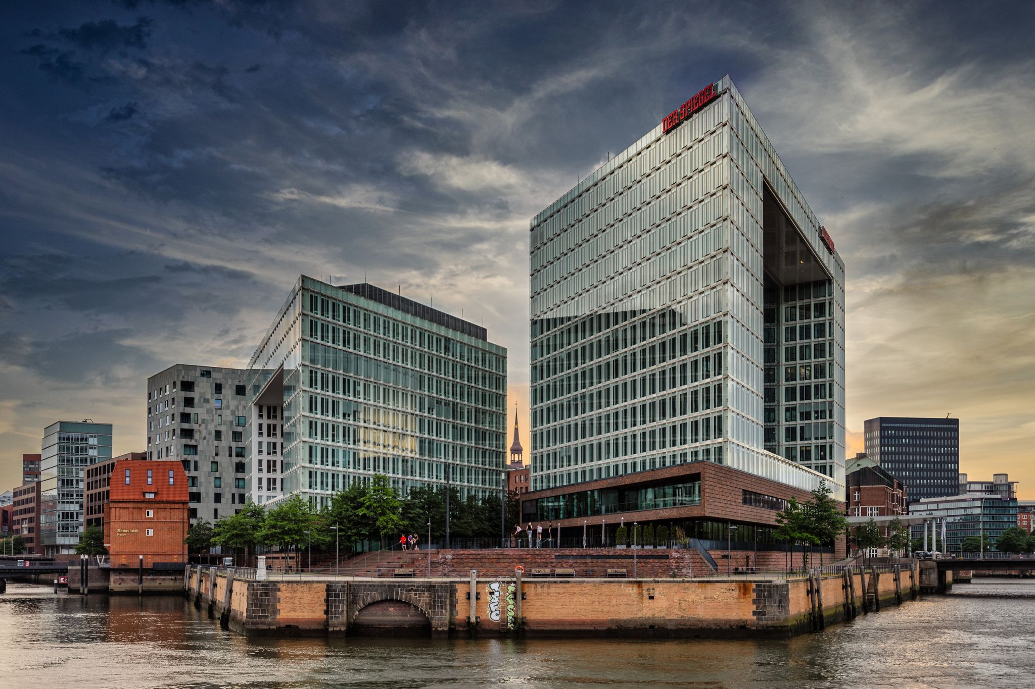 The Spiegel Building Ericusspitze, Hamburg, Germany